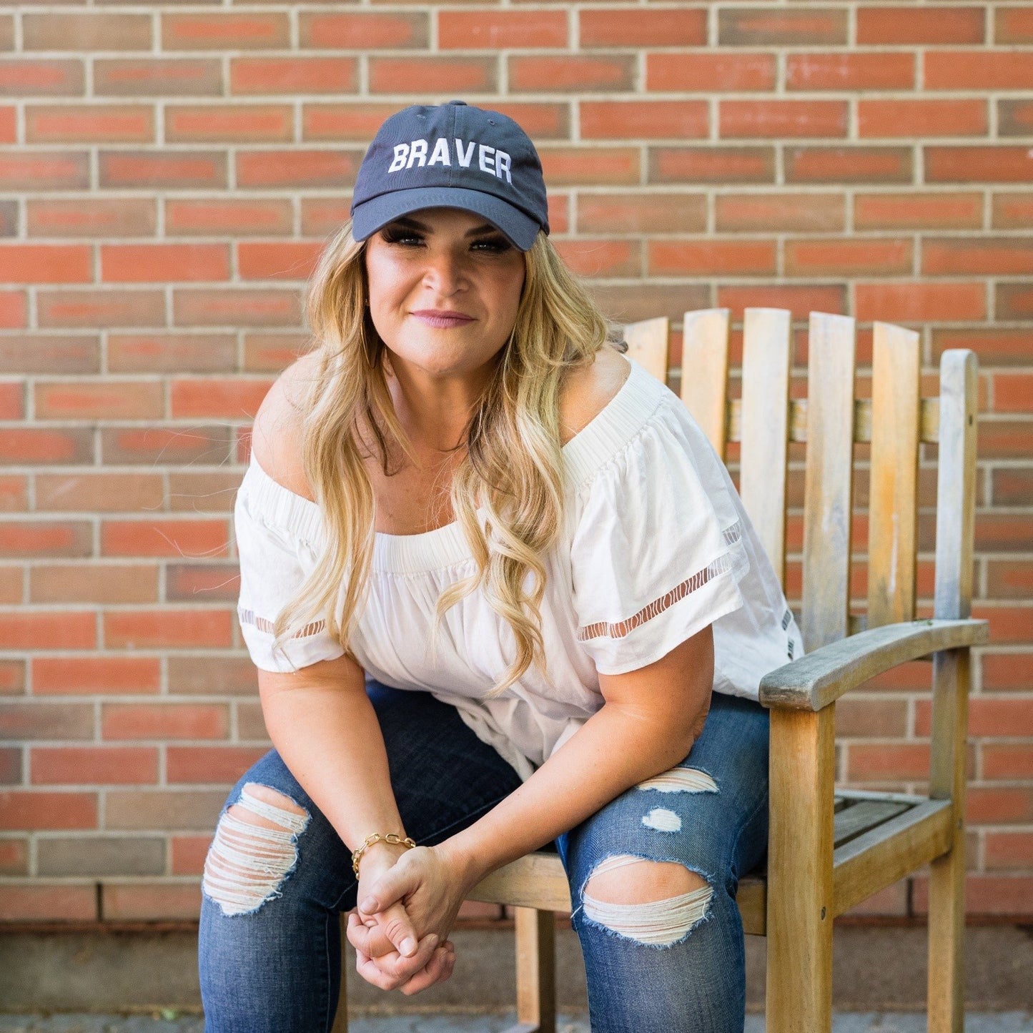 BRAVER Baseball Cap (Grey)
