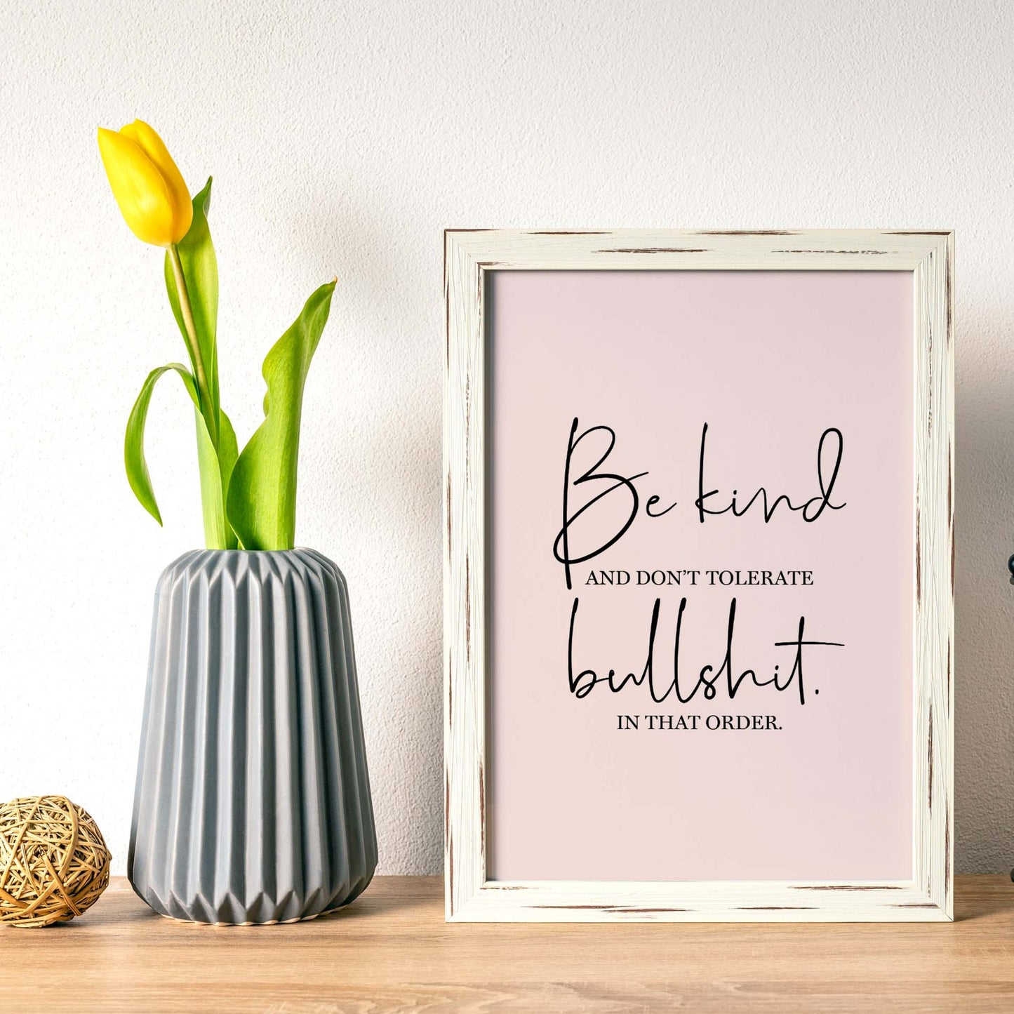 Don't Tolerate Bullshit Downloadable Print