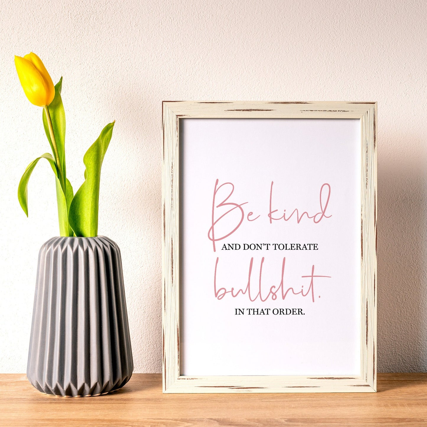 Don't Tolerate Bullshit Downloadable Print
