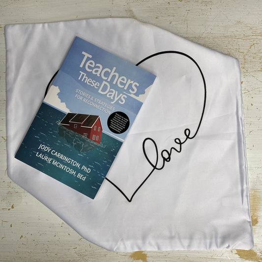 Stocking Stuffer 9!  A Copy of Jody's Best Selling Book Teachers These Days + a lovely Silk Pillow Case